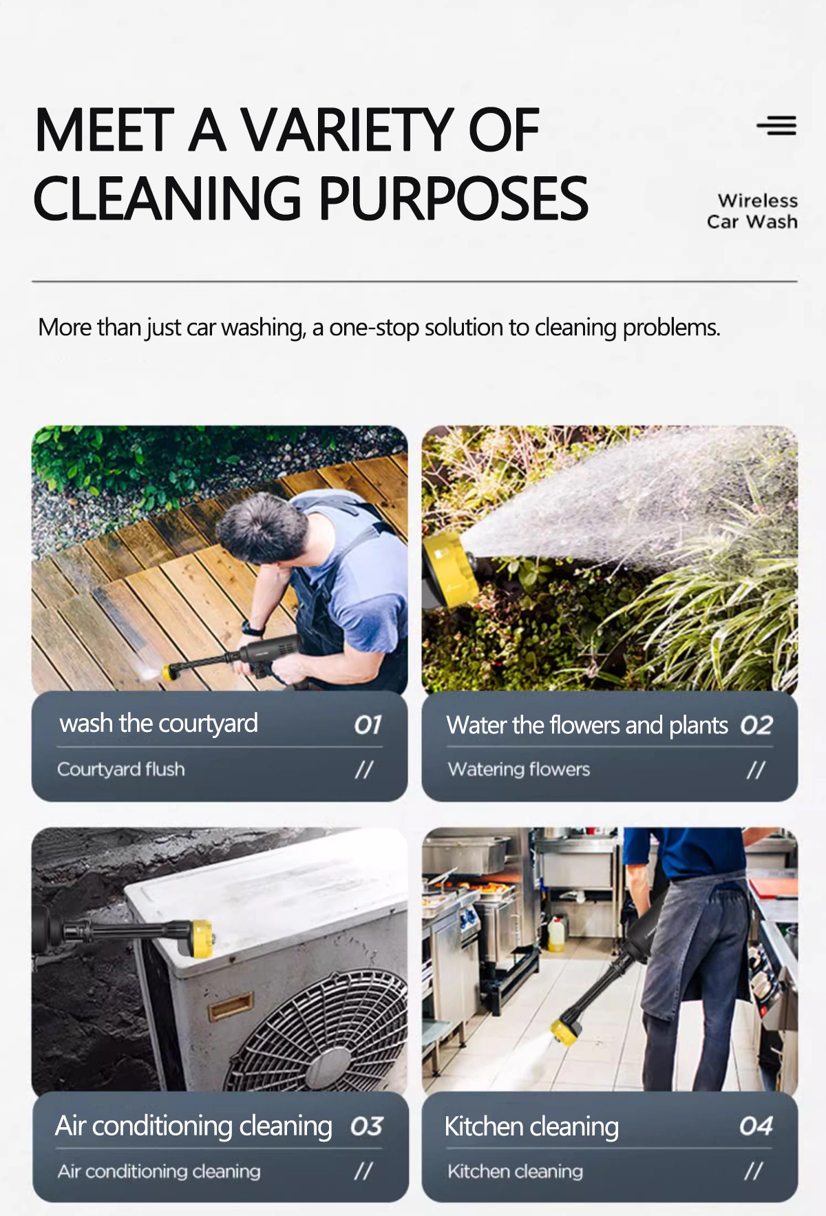 Lithium Battery Pressure Washer
