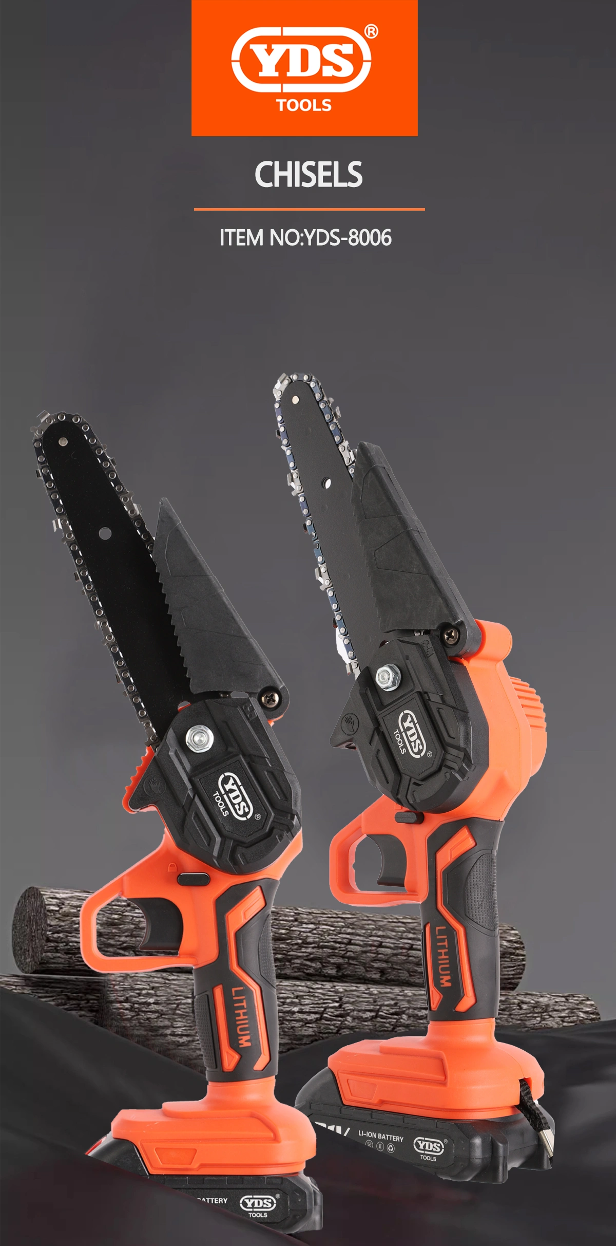 Mini Chain Saw Cordless