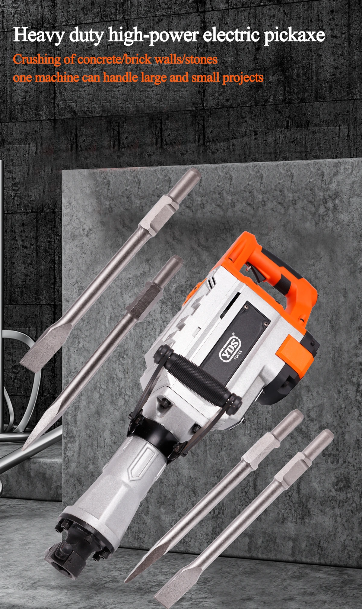 Demolition Hammer HEX 30mm