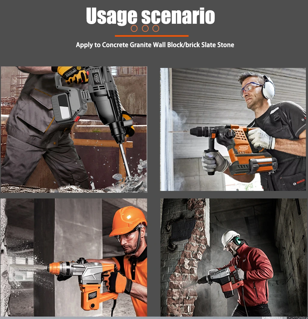 Demolition Hammer HEX 17mm