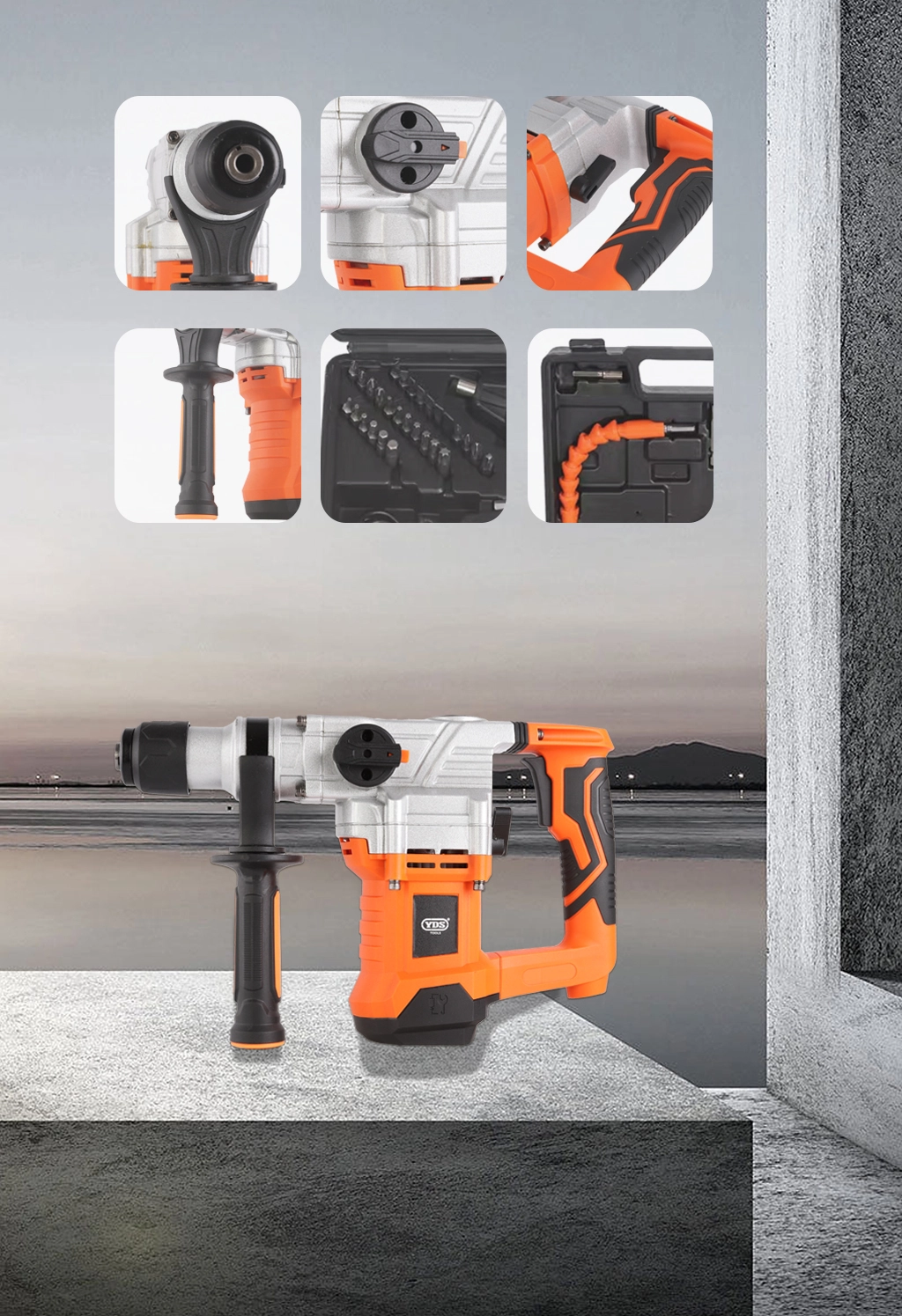 Demolition Hammer Hex 17mm - Yandangshan Tools Co., Ltd
