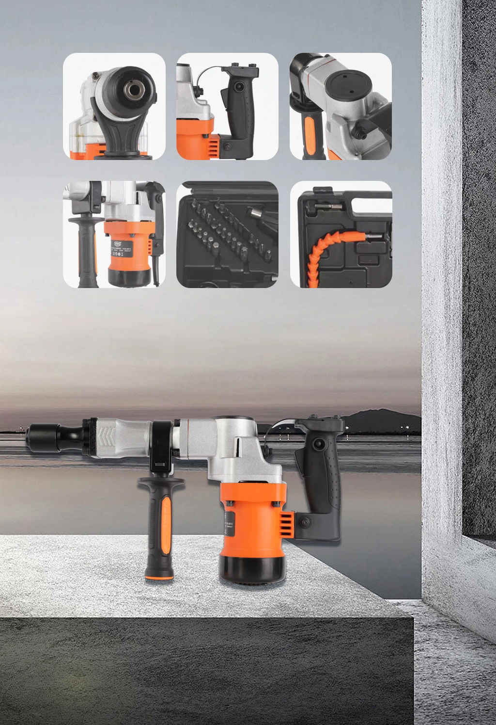 Demolition Hammer HEX 17mm
