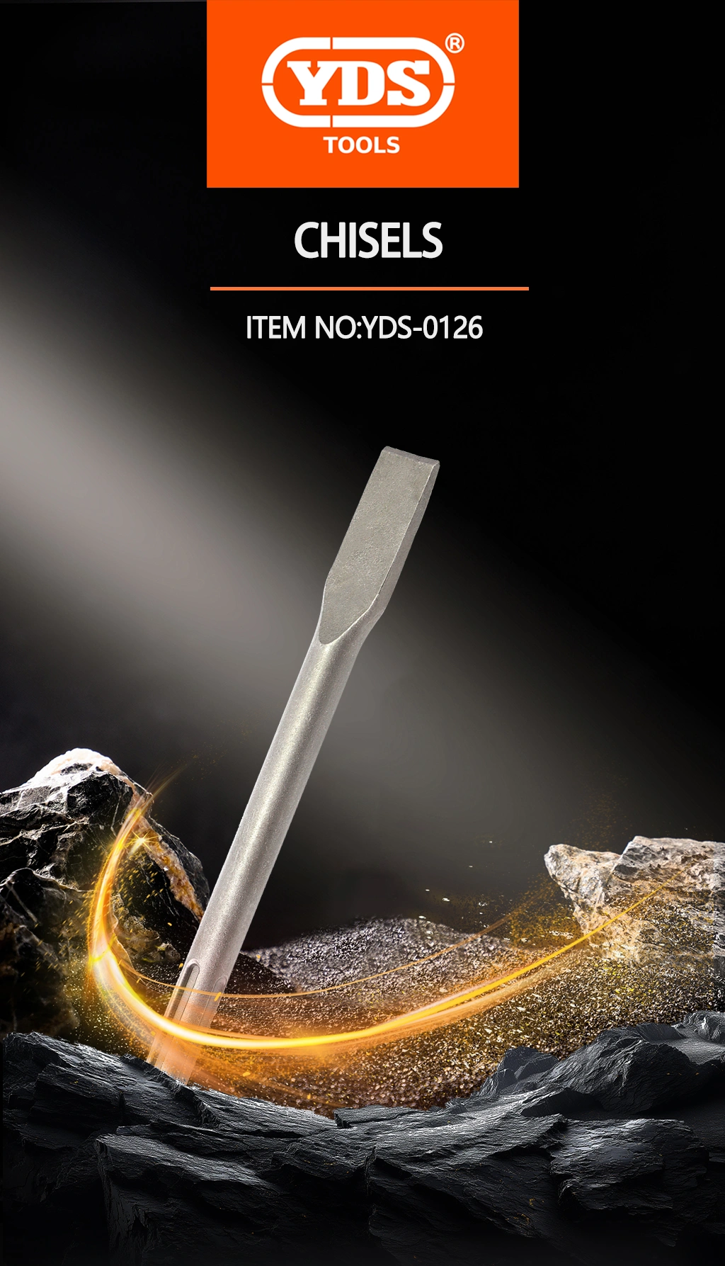MAX five-pit flat chisel