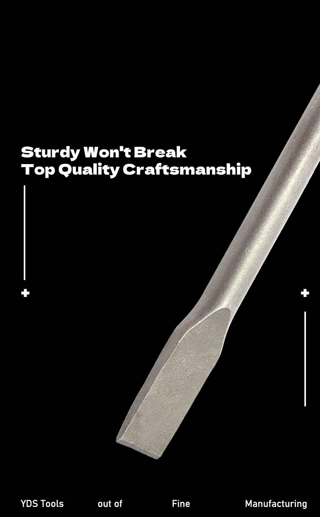 MAX five-pit flat chisel