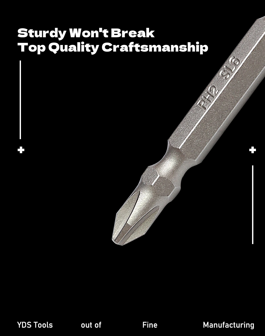 Philips Slotted Double End Bits