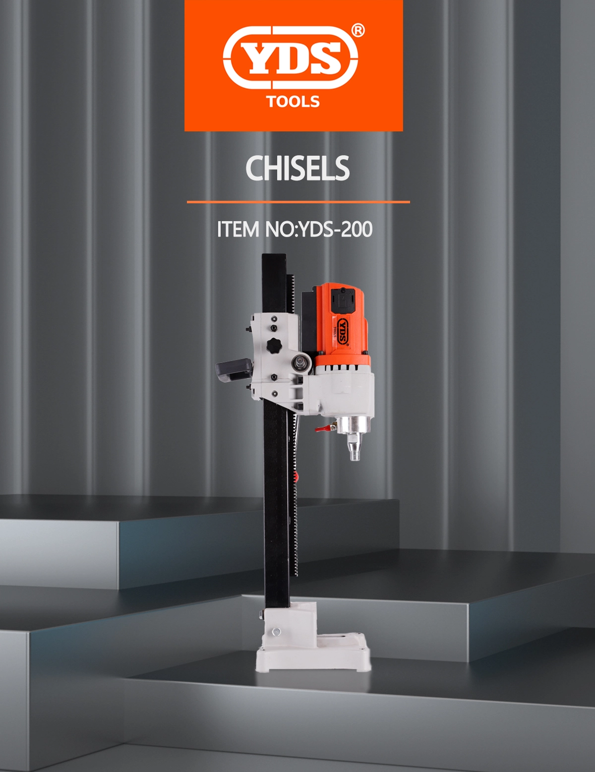 Vertical engineering water drill 200mm