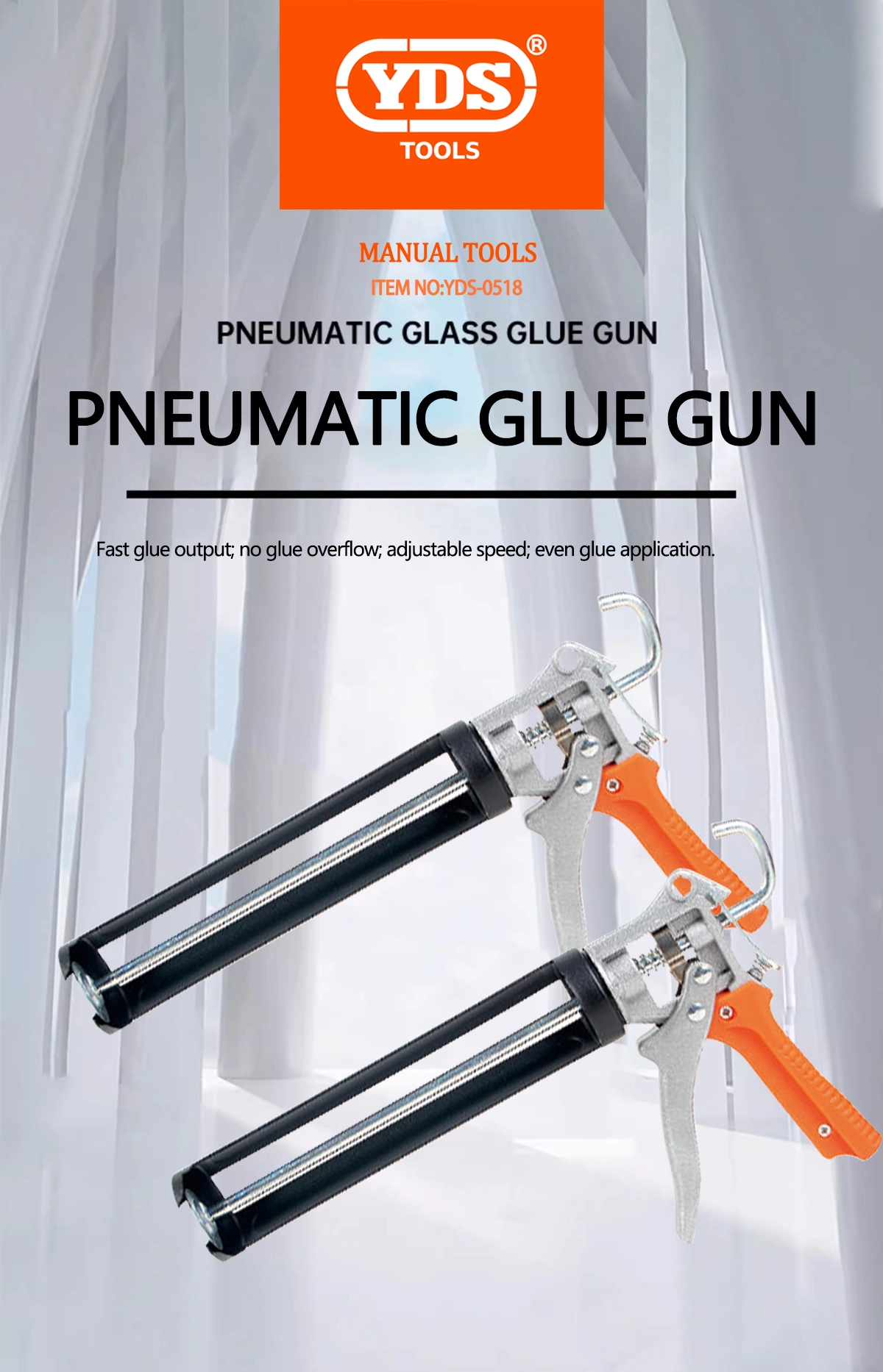 Semi-solid glue gun